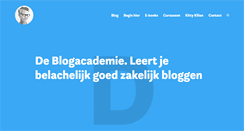 Desktop Screenshot of deblogacademie.nl